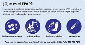 Emergency Prescription Assistance Program and Medical Equipment in a Disaster Area - Spanish3